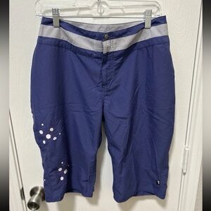 Horny Toad Woman’s Bermuda Shorts Blue hiking camping outdoors Size 6